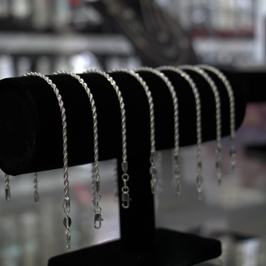 Lote de Pulseras Turbillón de Plata