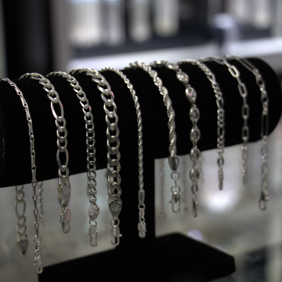 Lote de Pulseras de Plata – Diseños y Eslabones Surtidos