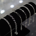 Lote de Pulseras de Plata – Eslabones y Diseños Surtidos