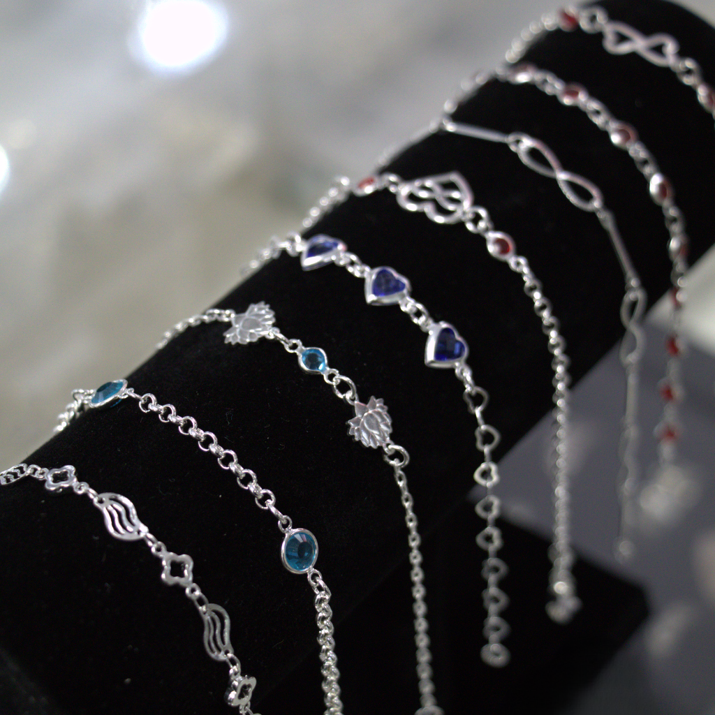 Lote de Pulseras de Plata para Mujer – Diseños Surtidos