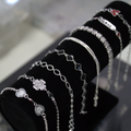 Lote de Pulseras de Plata para Mujer con Dijes