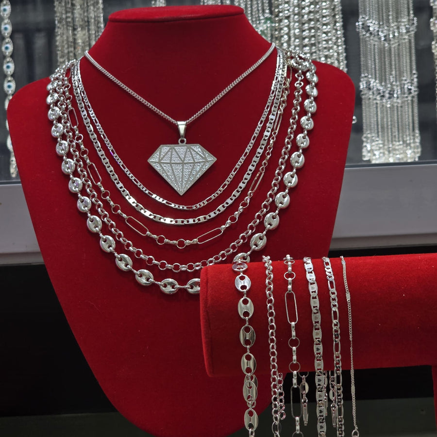 Lote Mixto de Collares y Pulseras para Reventa