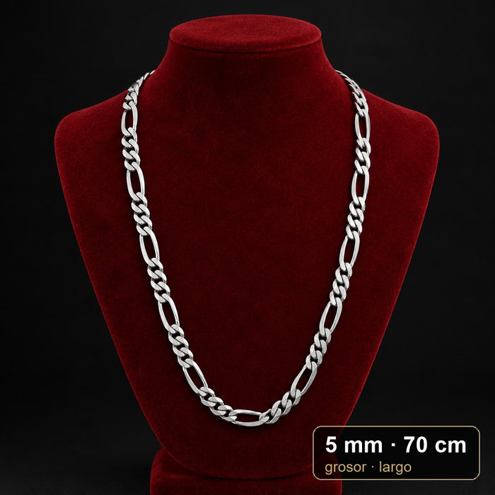 Cadena Cartier 5 mm x 70 cm · por mayor