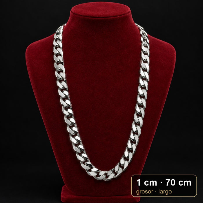 Cadena Grumet 1 cm x 70 cm · por mayor