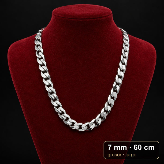 Cadena Grumet 7 mm x 60 cm · por mayor